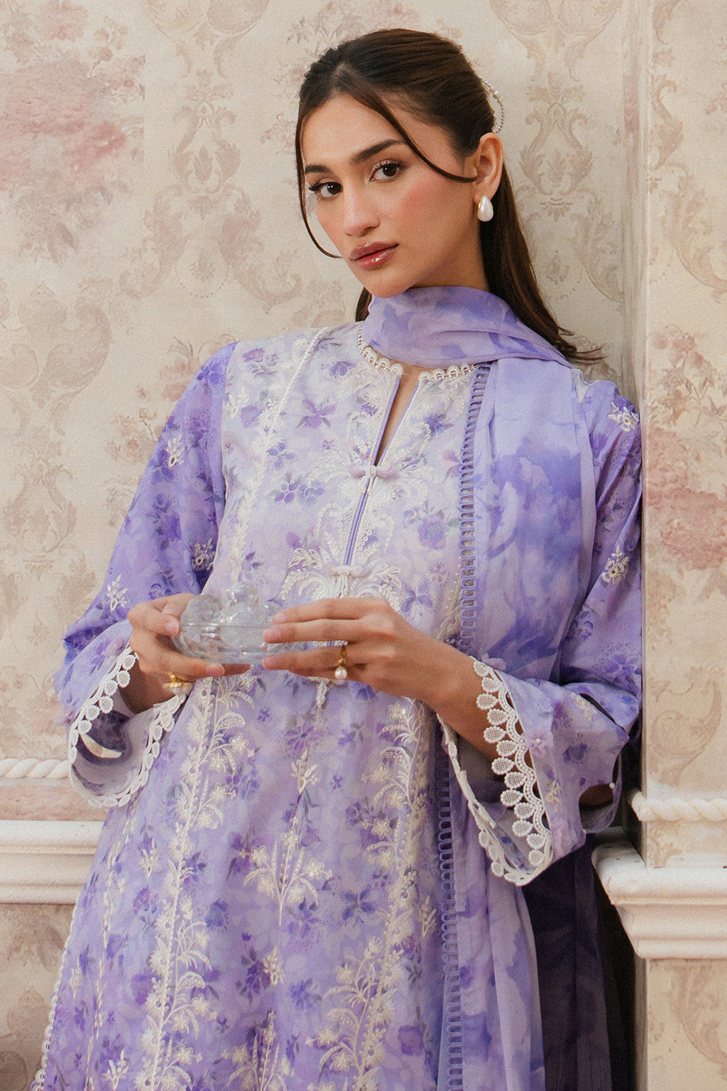 Ayzel | Armelia Printed Lawn 25 | Delilah - Ladies Clothes