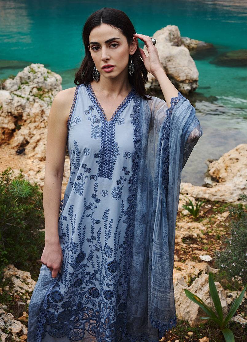 Image | Lawnkari 25 | Zayna by Maria Faisal - Registered Vendor of : Image - type : Ladies Clothes - 100% original wedding dresses