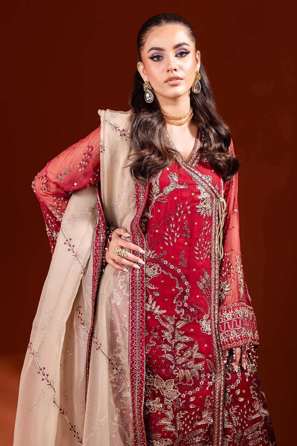 Nureh | Fancy Formals | NP-474 - Wedding Dress - Maria Faisal