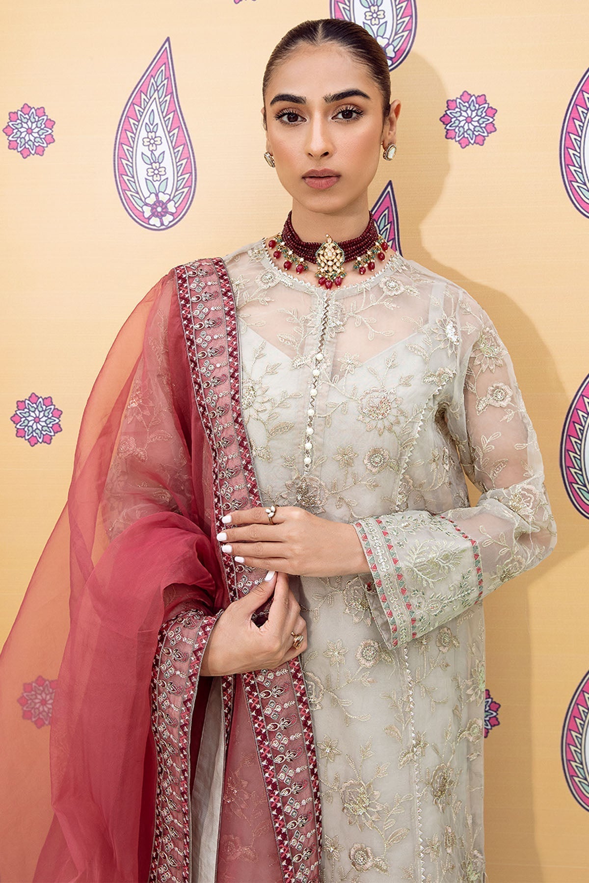 Nureh | Fancy Formals | NP-340 - Wedding Dress - Maria Faisal