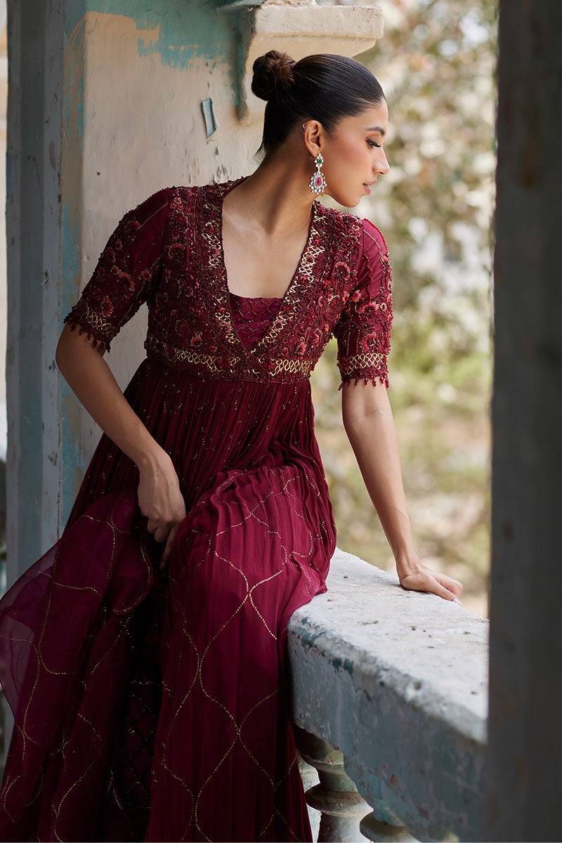 Mina Hassan | Formal Dholki Collection | Arooba by Maria Faisal - Registered Vendor of : Mina Hassan - type : Ladies Clothes - 100% original wedding dresses