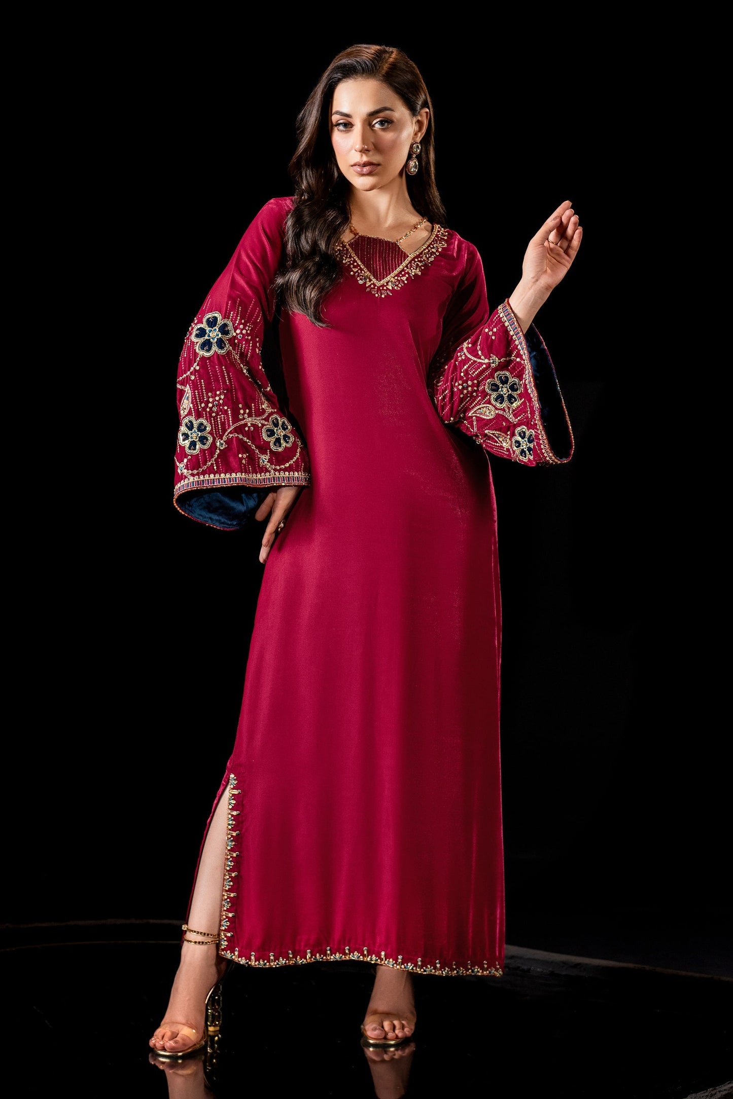 Naqshi | Makhmal 24 | NINA - Ladies Clothes - Maria Faisal