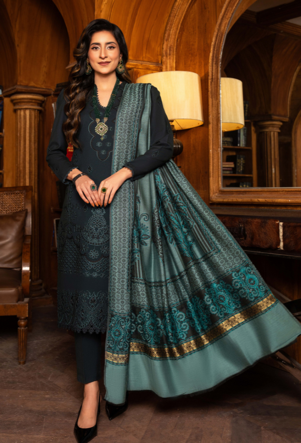 Humdum | Aaima 25 | D01 - Ladies Clothes - Maria Faisal