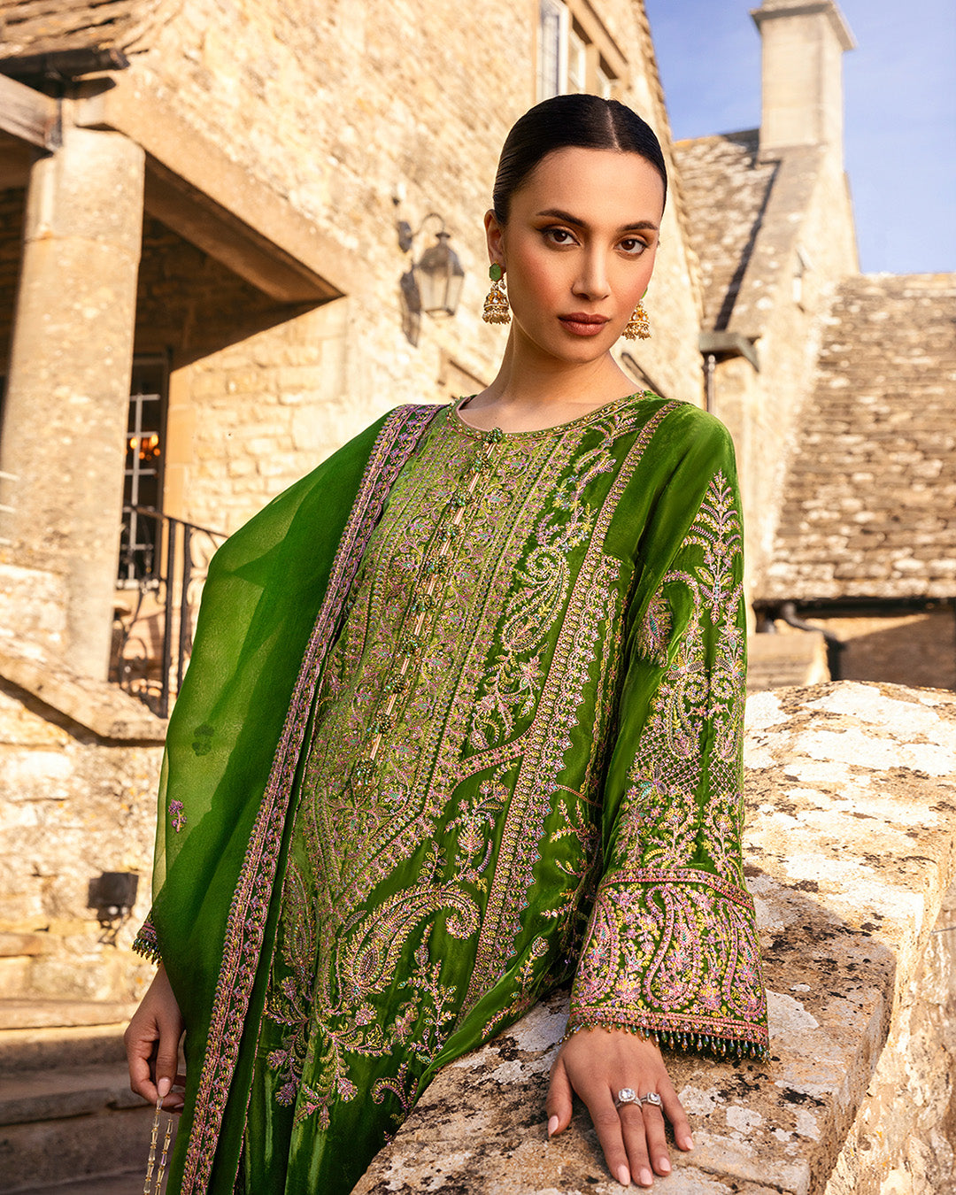 Faiza Saqlain | Adeen Formals | Tegan - Ladies Clothes - Maria Faisal