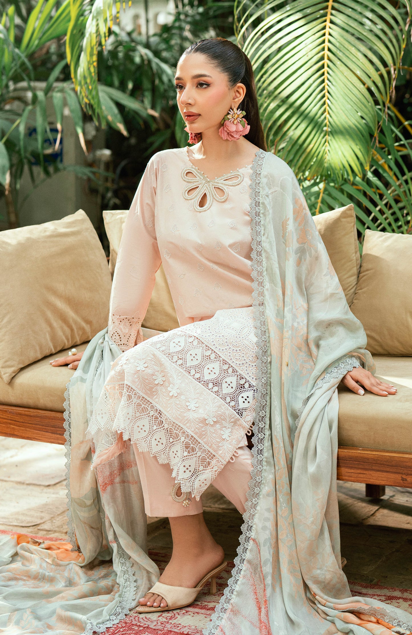 Al zohaib | Laserkari Premium Edition 25 | LKP-25-03 F - Ladies Clothes - Maria Faisal