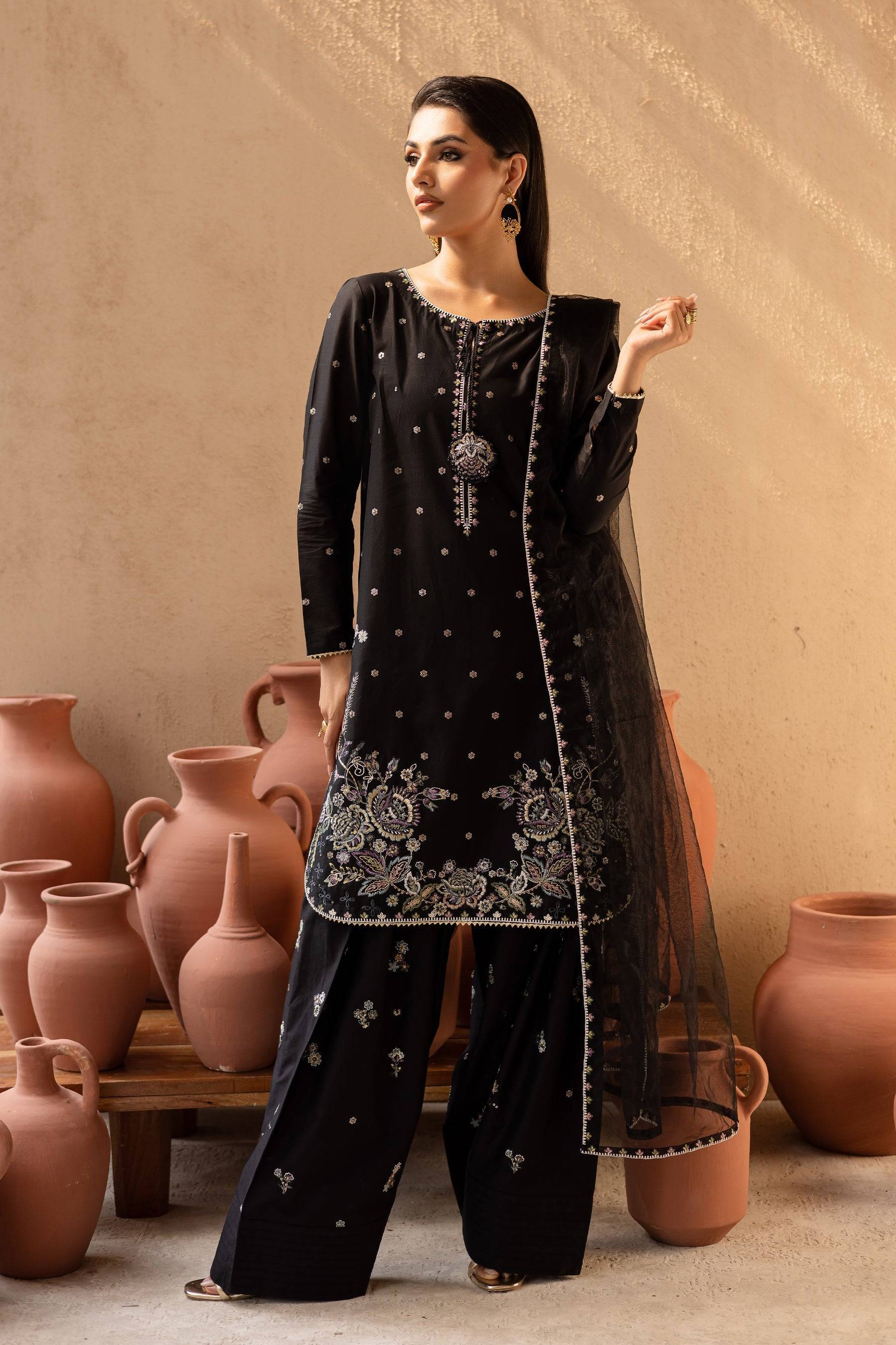 sachin and babi light blue dress Batik - Naisha