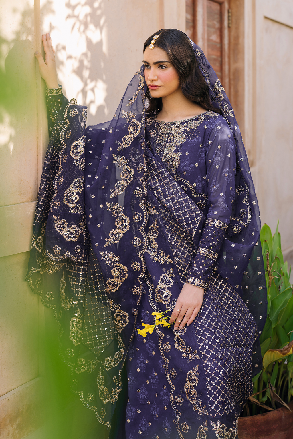 Iznik | Bandhani Formals | UE-325 - Ladies Clothes