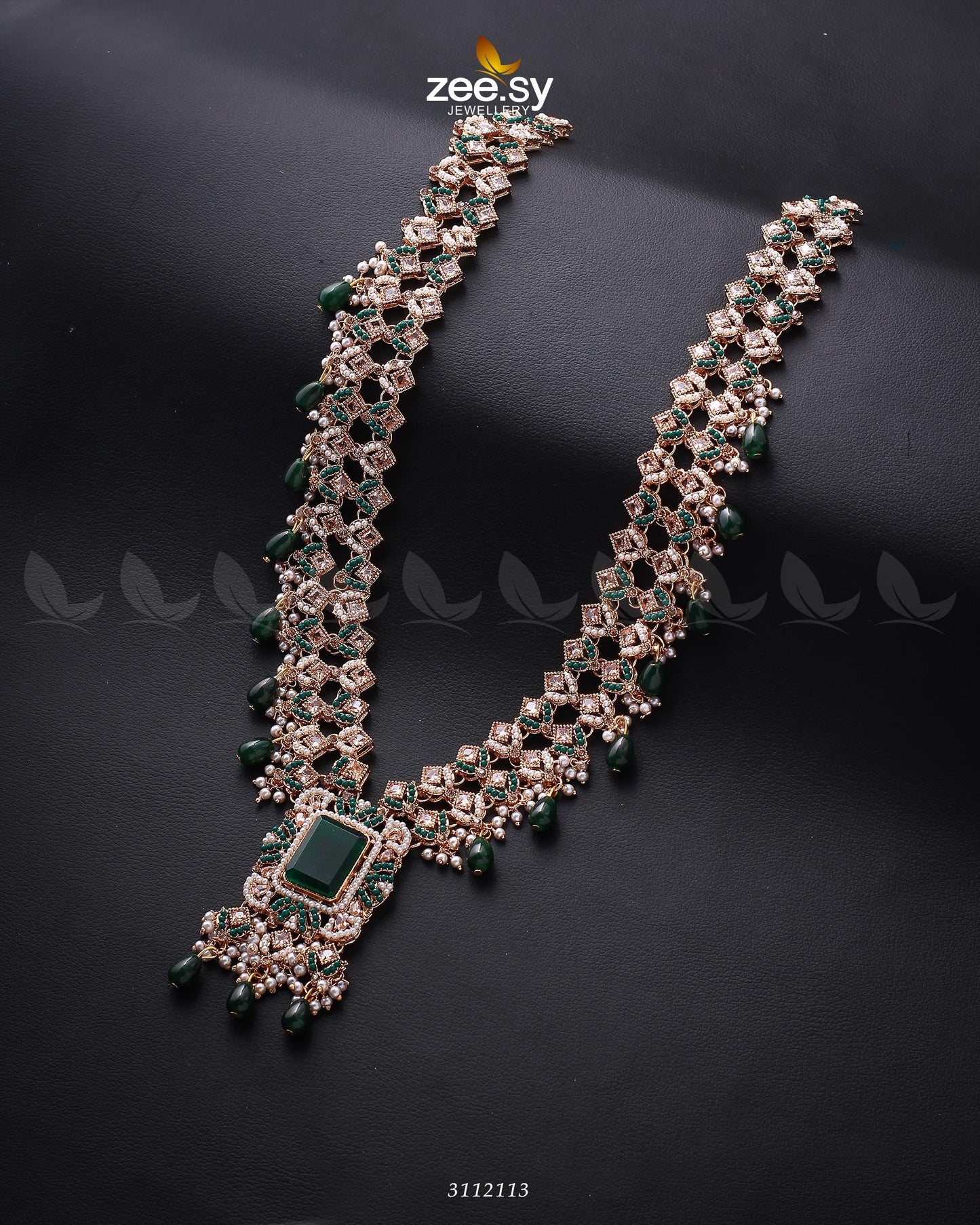 Burro's-Tail Long Malla Necklace - Mala Necklace