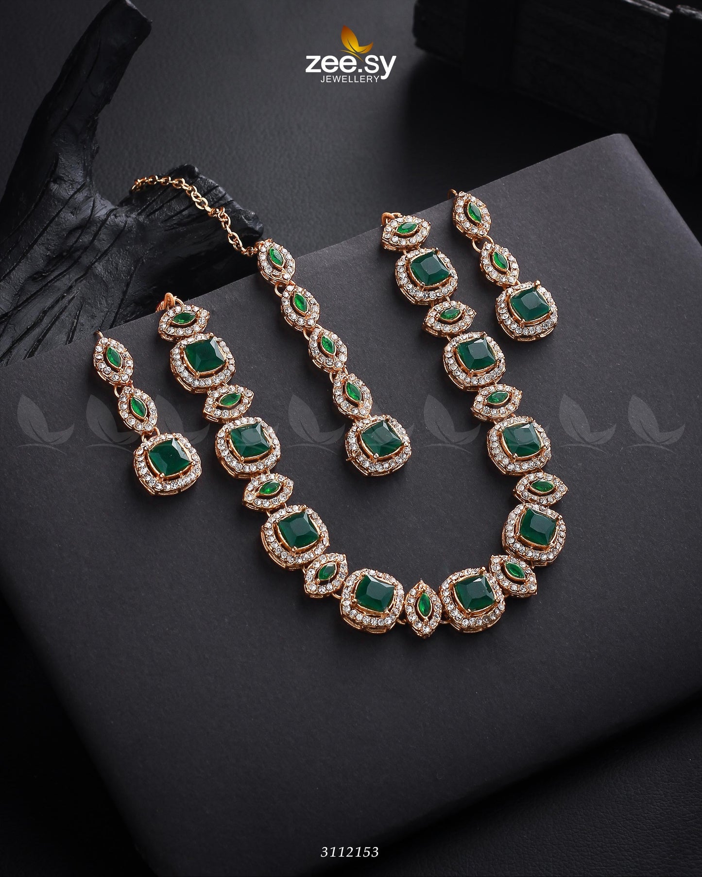 Scabiosa Necklace Set - Necklace Sets