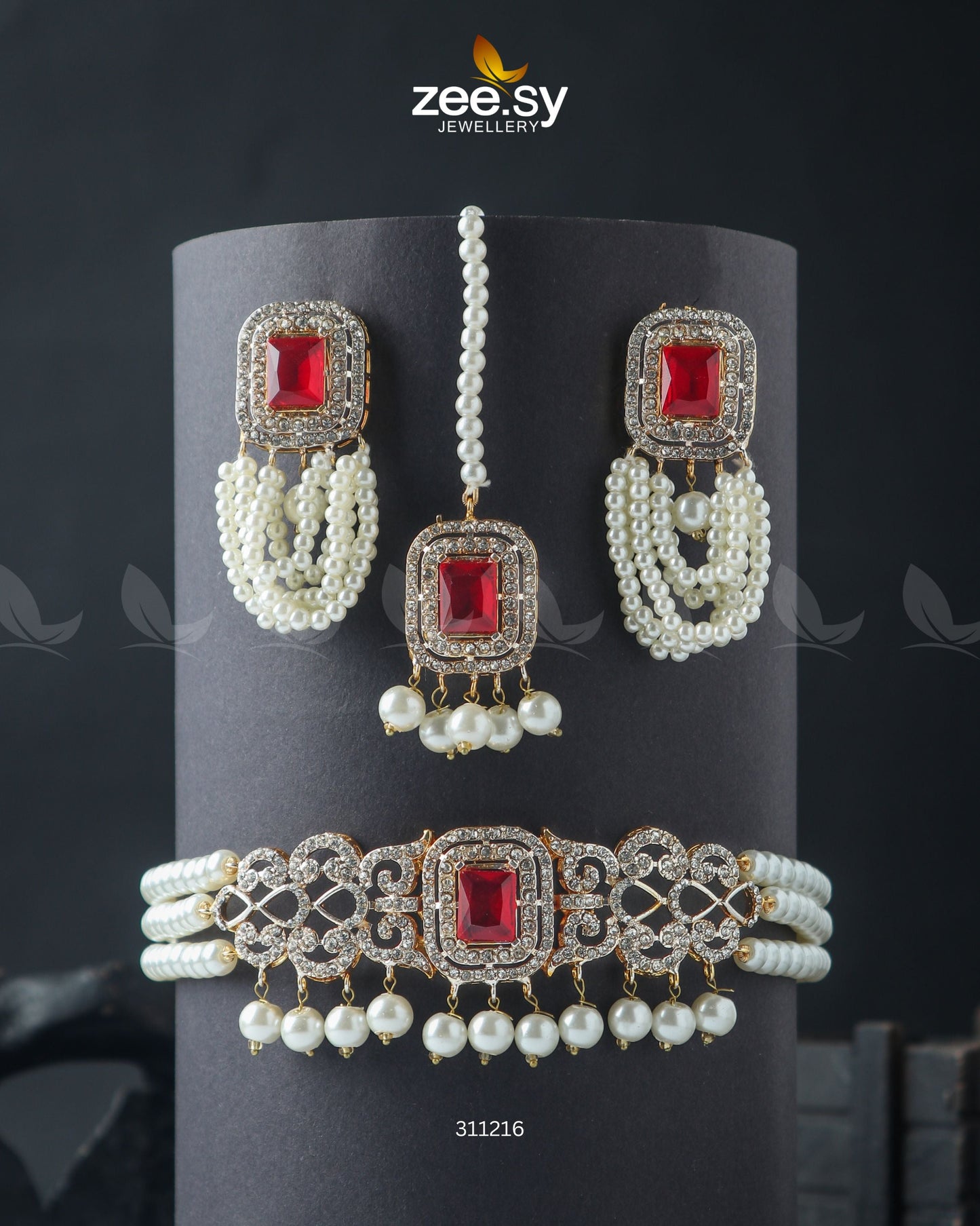Marasim Choker Necklace - Necklace Sets