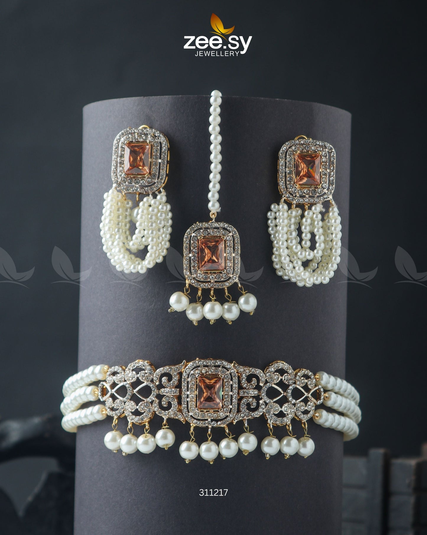 Marasim Choker Necklace - Necklace Sets