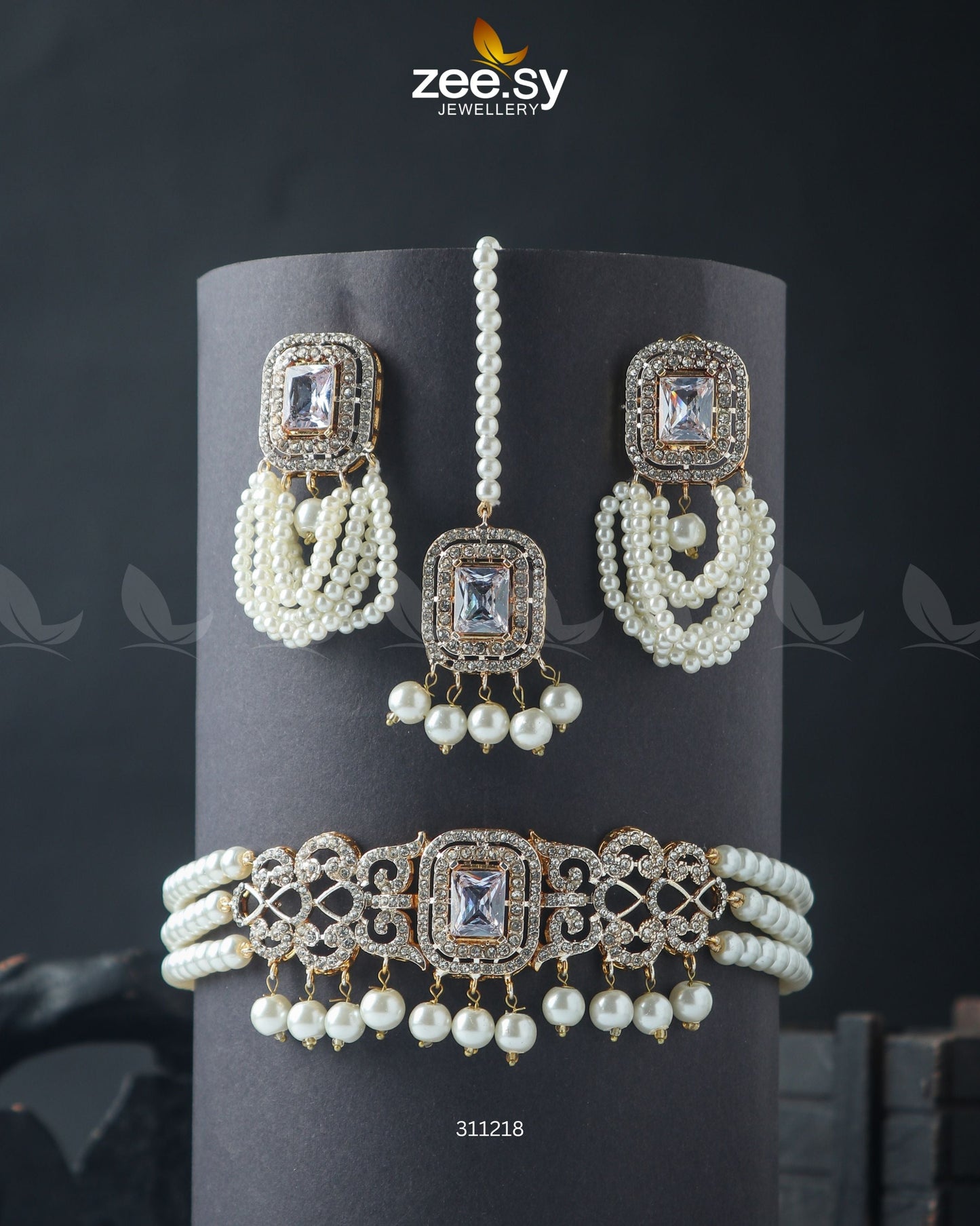Marasim Choker Necklace - Necklace Sets