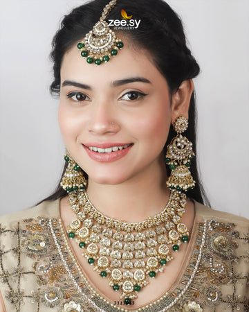 Uzma Bridal Set - Designer Dress with Intricate embroidery and embellishments. Shop elegent wedding dress at Maria Faisal.