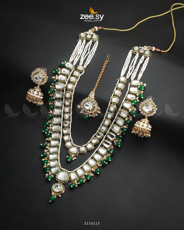 Larkspur Malla - Designer Dress with Intricate embroidery and embellishments. Shop elegent wedding dress at Maria Faisal.