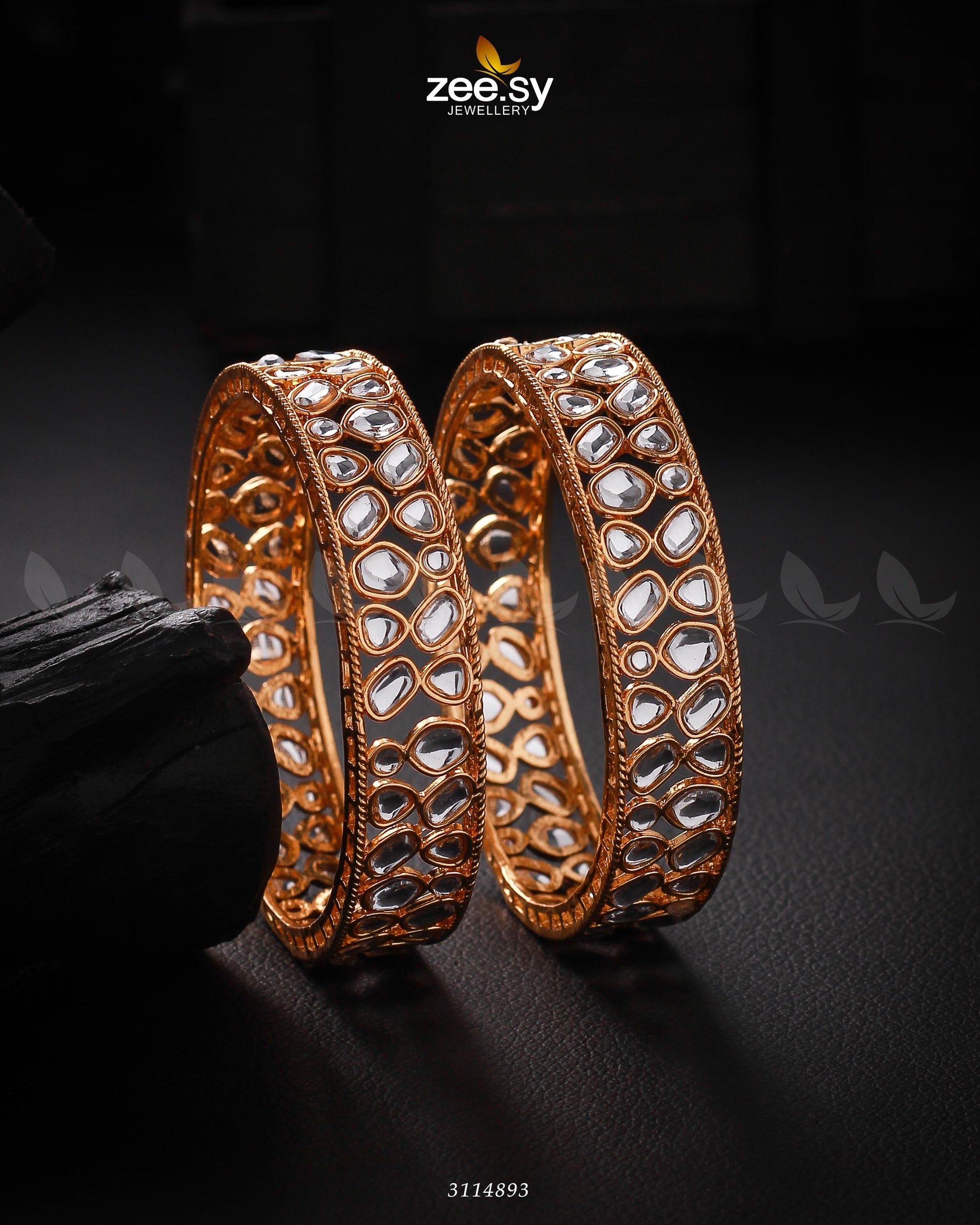 Saffron Bangles - Bangles