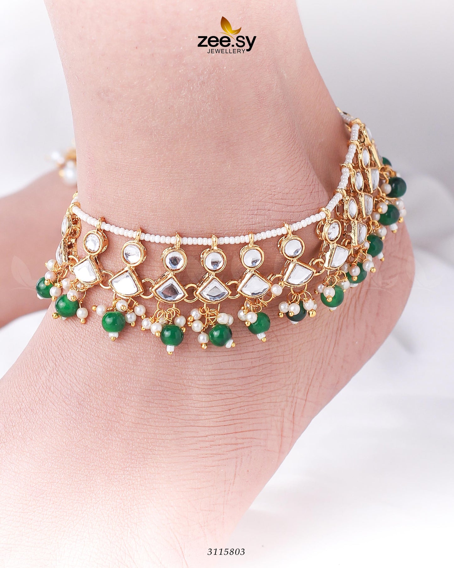 Benitoite Anklets - Anklets