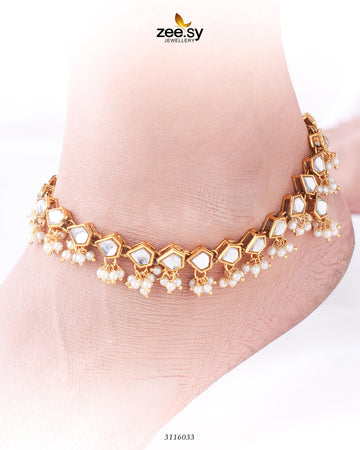 Anaika Anklet - Designer Dress with Intricate embroidery and embellishments. Shop elegent wedding dress at Maria Faisal.