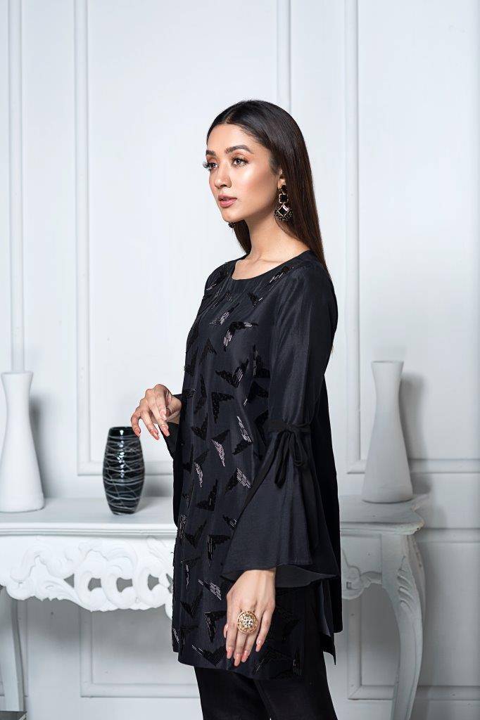 Hana | Eclectic Ready to Wear | Midnight Raven by Maria Faisal - Registered Vendor of : Hana - type : Ladies Clothes - 100% original wedding dresses