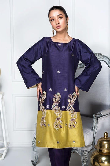Hana | Eclectic Ready to Wear | Mailanchi - Designer Dress with Intricate embroidery and embellishments. Shop elegent wedding dress at Maria Faisal.