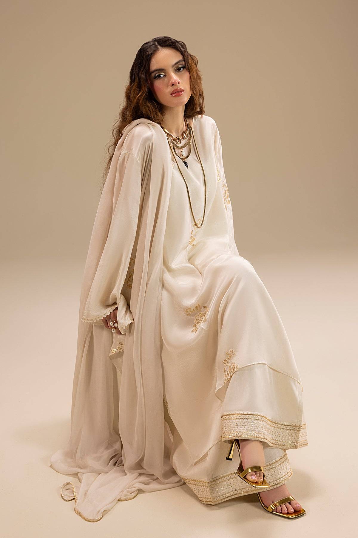 Erum Khan | Lillia Summer Edit | Moon Pearl by Maria Faisal - Registered Vendor of : Erum Khan - type : Ladies Clothes - 100% original wedding dresses