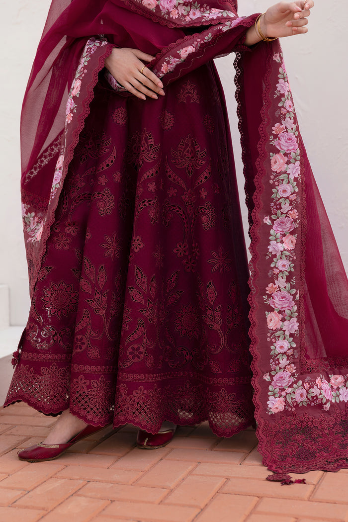 Baroque | Eid Lawn 26 | EL-D05 - Luxury Dress - available at Maria Faisal in UK and USA.