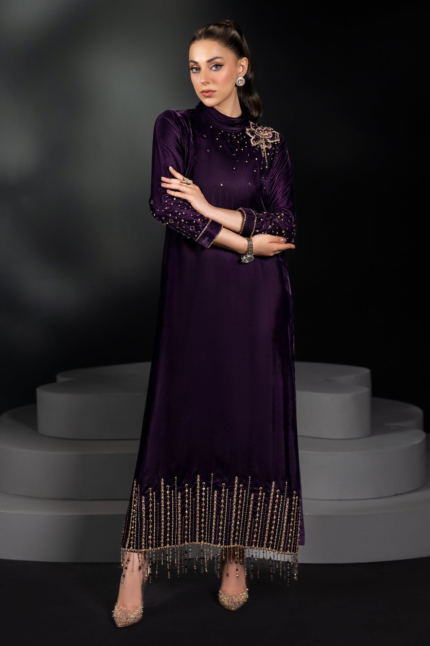 Naqshi | Makhmal 24 | BLAZE - Ladies Clothes - Maria Faisal