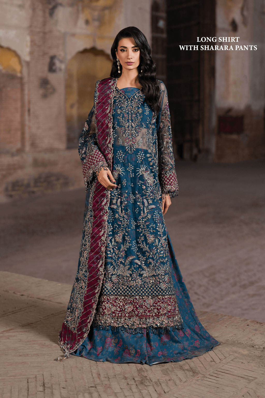 Iznik | Luxury Chiffon | ILC-03 by Maria Faisal - Registered Vendor of : Iznik - type : Ladies Clothes - 100% original wedding dresses