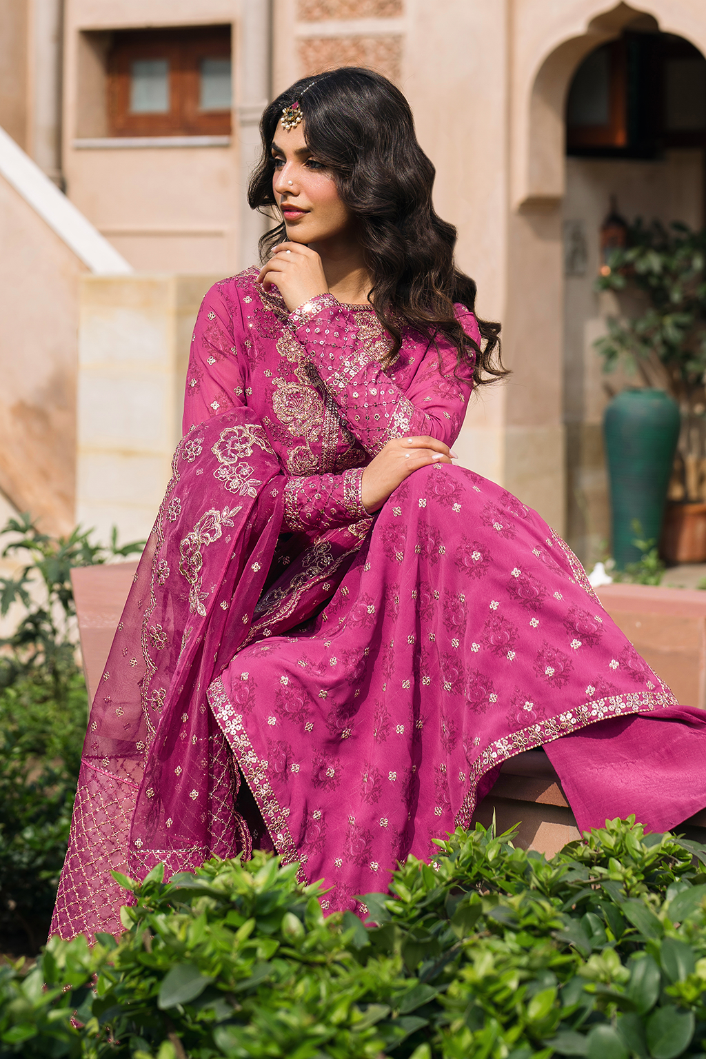 Iznik | Bandhani Formals | UE-326 - Ladies Clothes