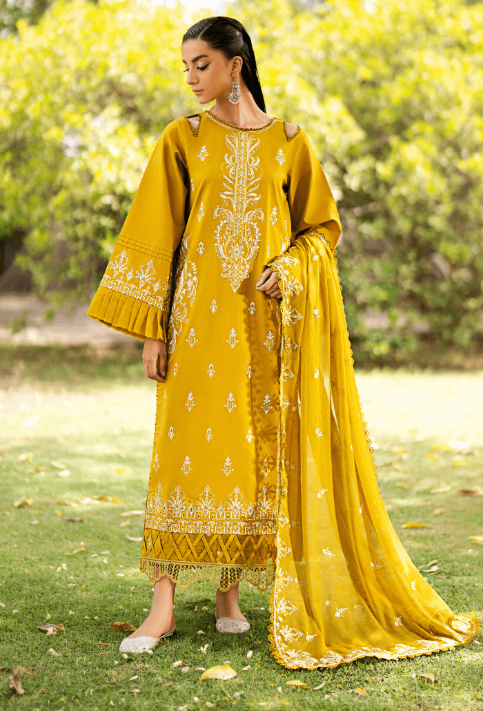 Humdum | Selin Lawn 25 | Selin - D03 by Maria Faisal - Registered Vendor of : Humdum - type : Ladies Clothes - 100% original wedding dresses