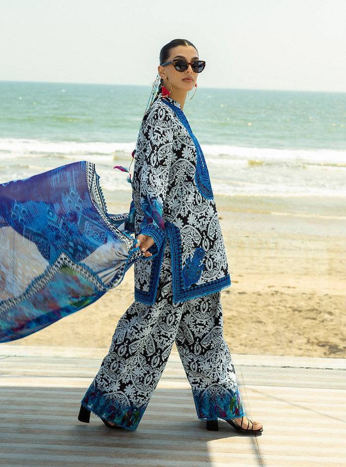 Zainab Chottani | Tahra Lawn 25 | Bella by Maria Faisal - Registered Vendor of : Zainab Chottani - type : Ladies Clothes - 100% original wedding dresses