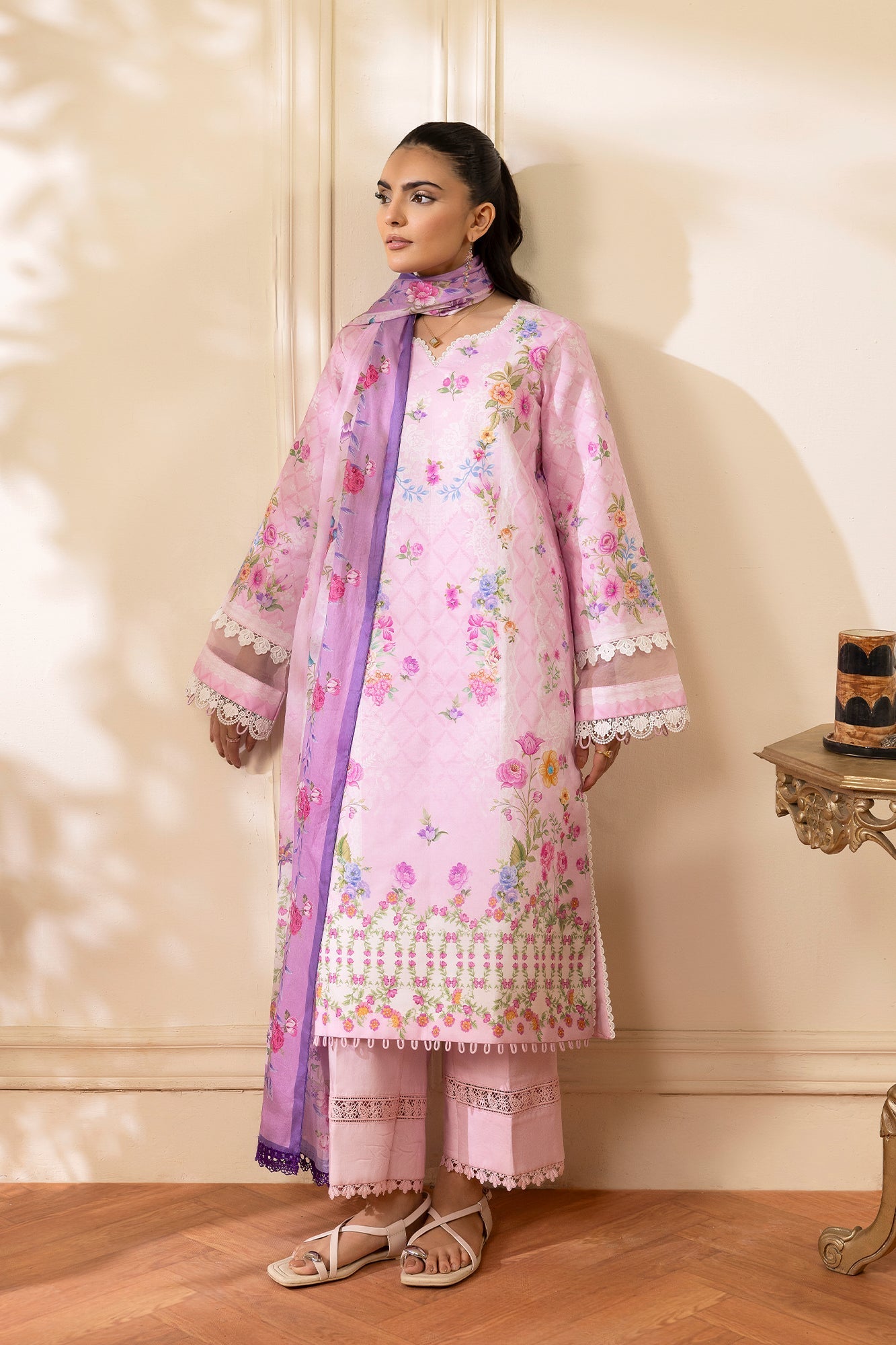 Rajbari | Nissa Exclusive Summer Prints | 11 - Casual Dress - available at Maria Faisal in UK and USA.