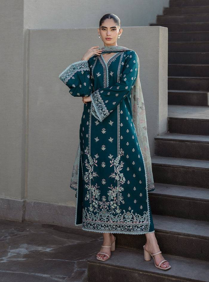 Zainab Chottani | Tahra Lawn 25 | Mina by Maria Faisal - Registered Vendor of : Zainab Chottani - type : Ladies Clothes - 100% original wedding dresses