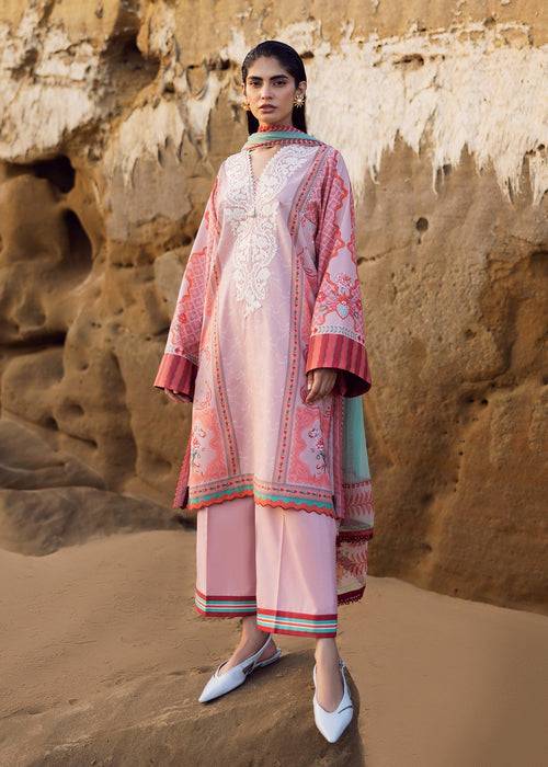 Sadaf Fawad Khan | Siraa Lawn 25 | Bows & Ribbons by Maria Faisal - Registered Vendor of : Sadaf Fawad Khan - type : Ladies Clothes - 100% original wedding dresses