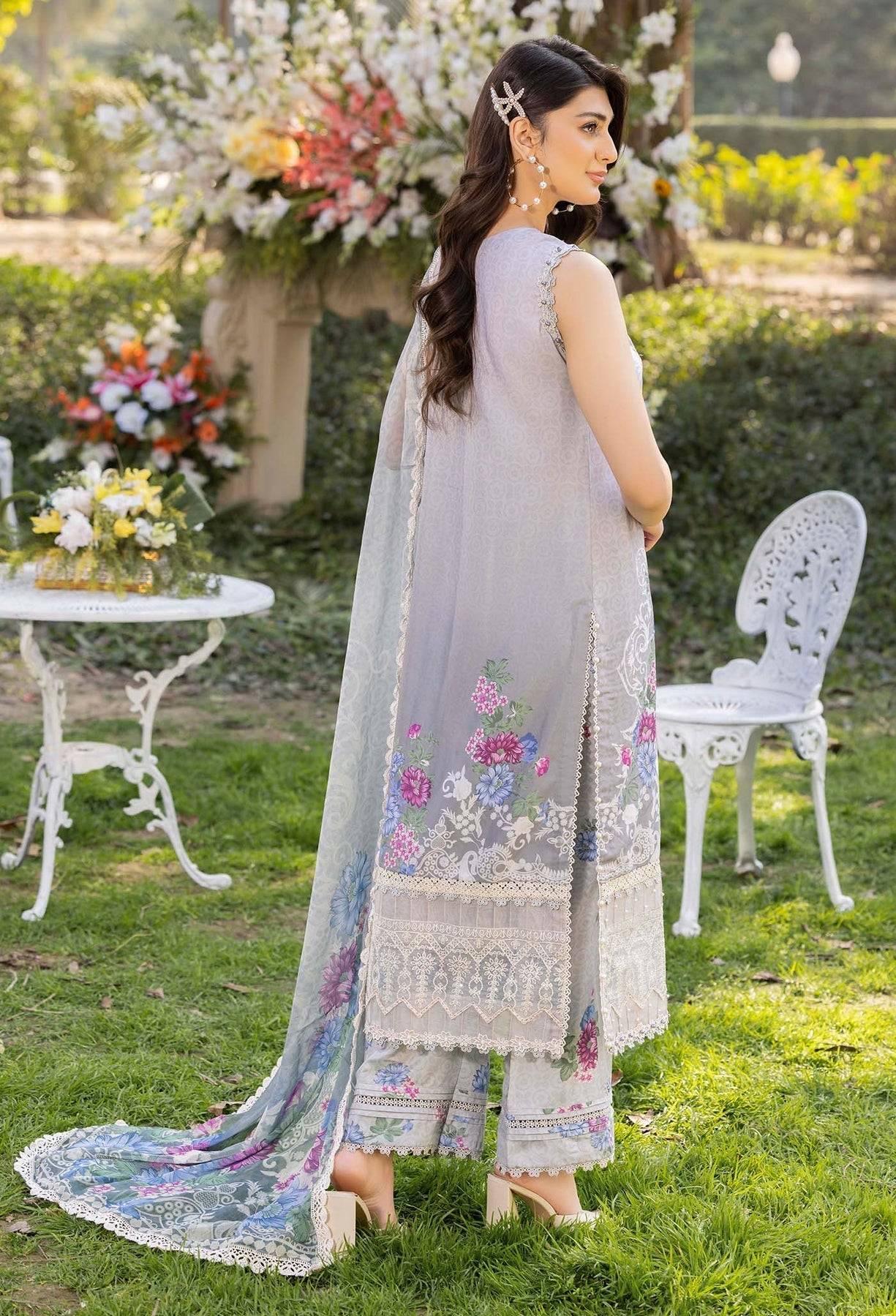 Adans Libas | Morzine Lawn 25 | MORZINE 07008 by Maria Faisal - Registered Vendor of : Adans Libas - type : Ladies Clothes - 100% original wedding dresses