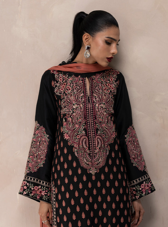 Zainab Chottani | Eid Edit 26 | Imperial Rose - Luxury Dress - available at Maria Faisal in UK and USA.