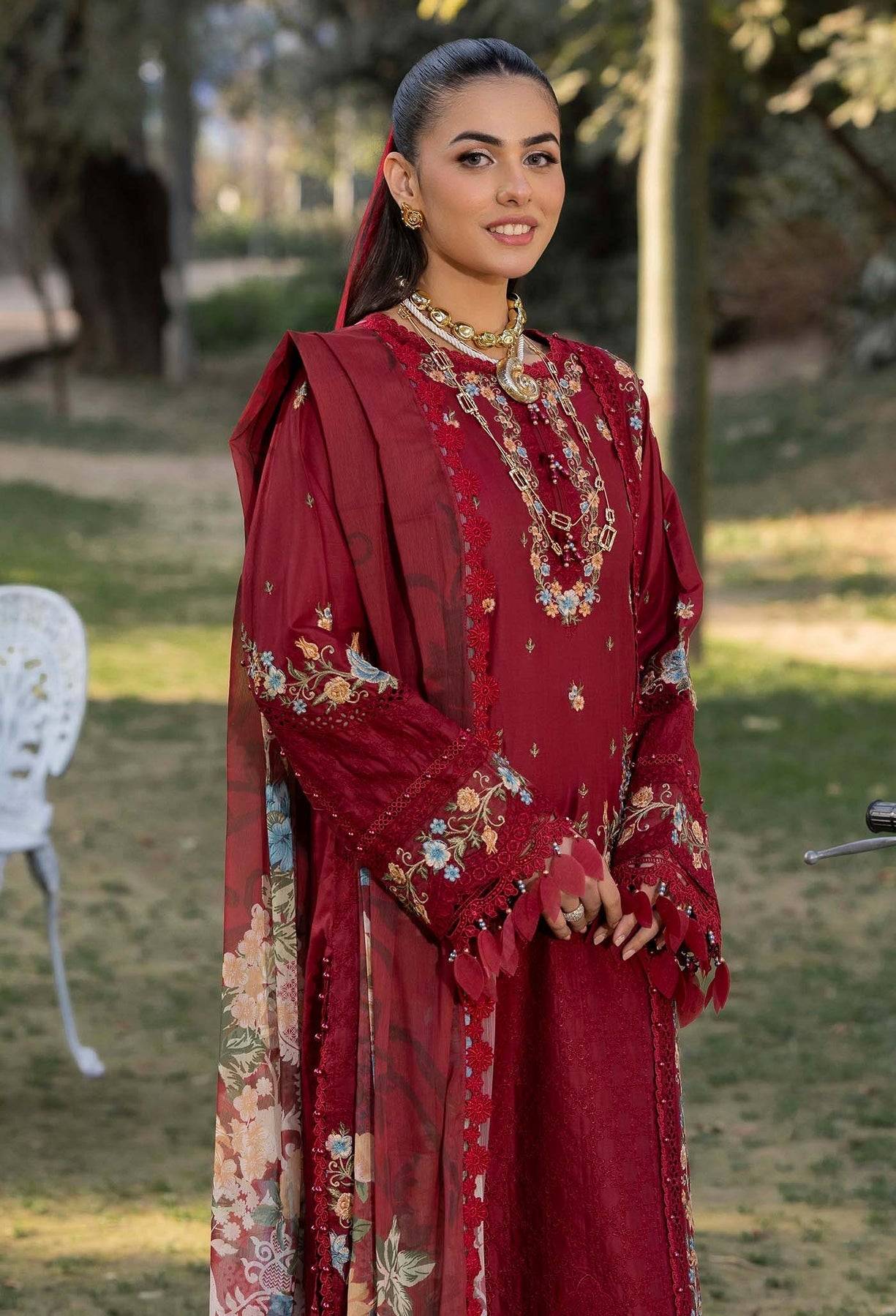 Adans Libas | Gul Rukh Lawn 25 | RUKH 2832 by Maria Faisal - Registered Vendor of : Adans Libas - type : Ladies Clothes - 100% original wedding dresses