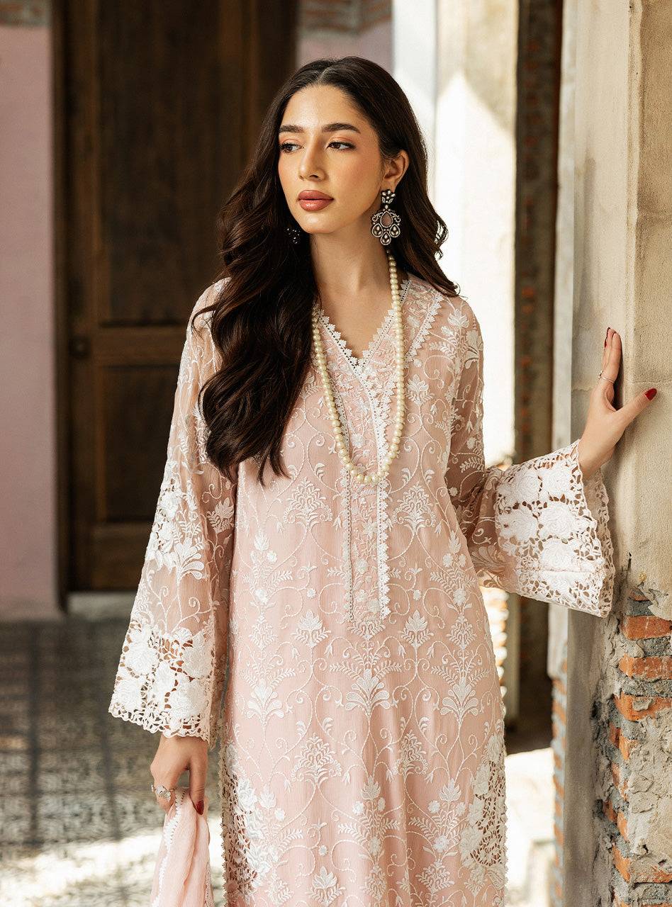 Zainab Chottani | Ramadan Edit 25 | Salmon Pink Celeste by Maria Faisal - Registered Vendor of : Zainab Chottani - type : Ladies Clothes - 100% original wedding dresses