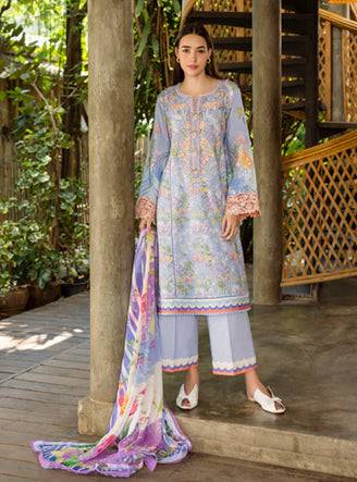 Roheenaz | Ethereal Bloom Lawn 25 |Florien by Maria Faisal - Registered Vendor of : Roheenaz - type : Ladies Clothes - 100% original wedding dresses
