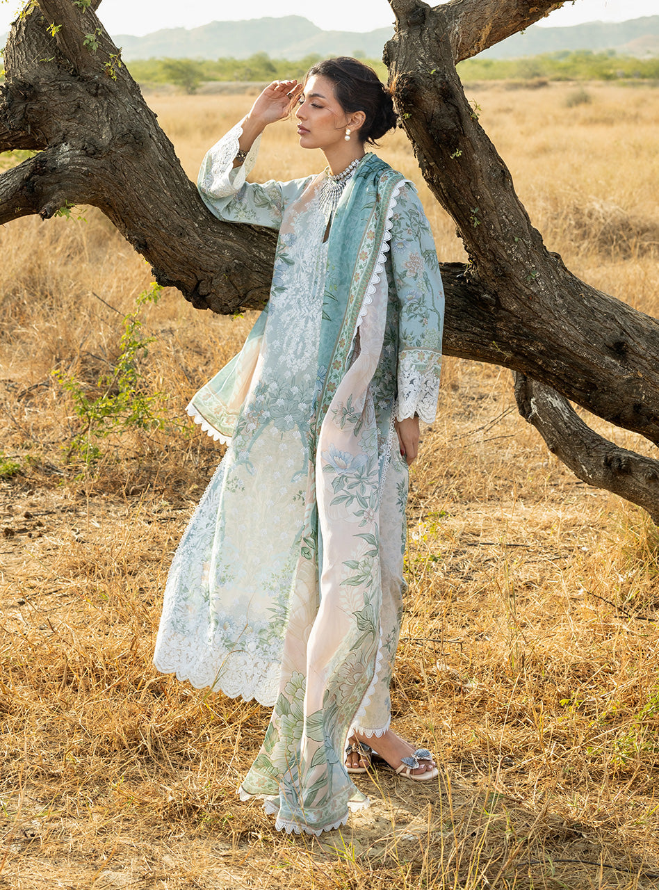 Zainab Chottani | Spring Summer Lawn 26 | Liyana - Luxury Dress - available at Maria Faisal in UK and USA.