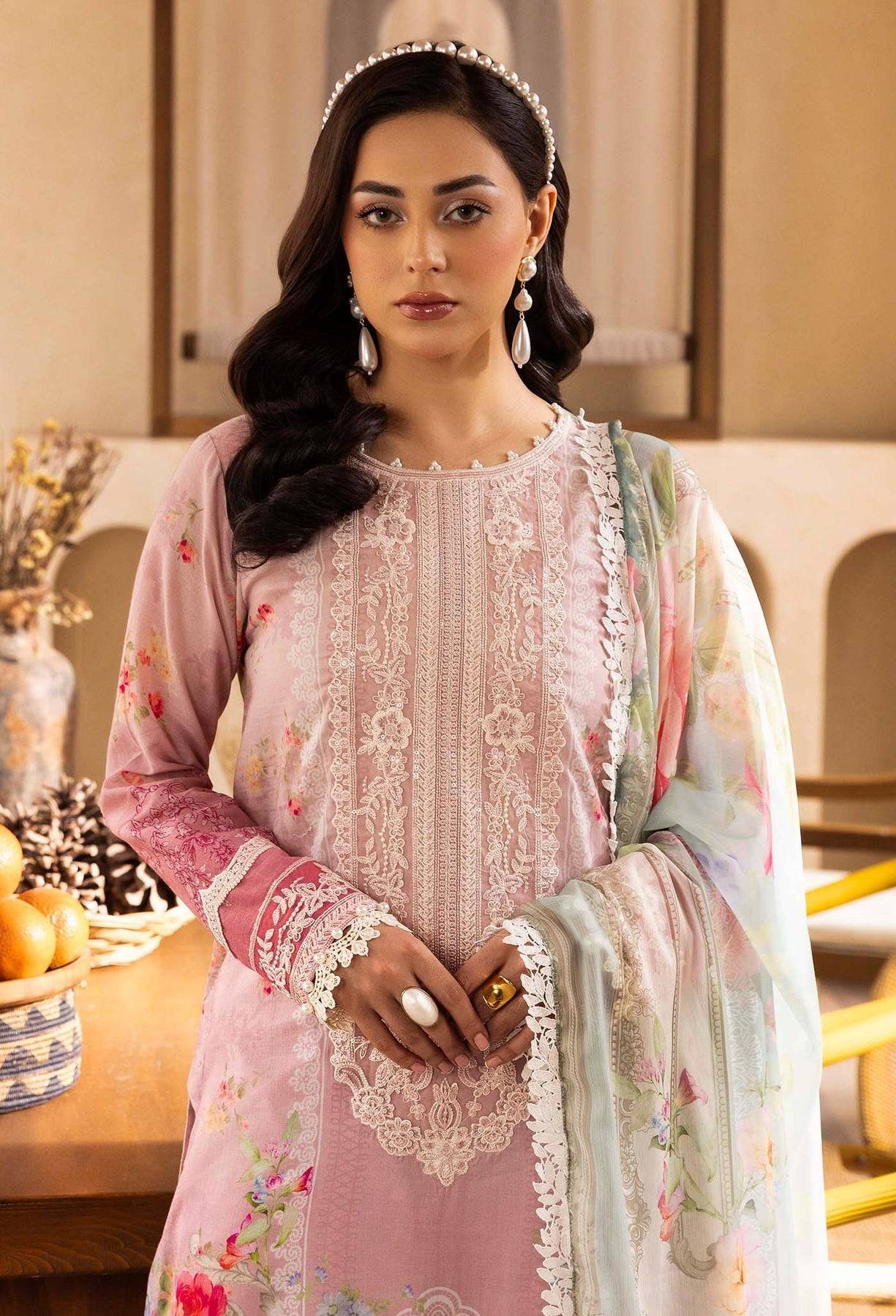 Adans Libas | Chantelle Print Lawn | CHANTELLE 99957 by Maria Faisal - Registered Vendor of : Adans Libas - type : Ladies Clothes - 100% original wedding dresses