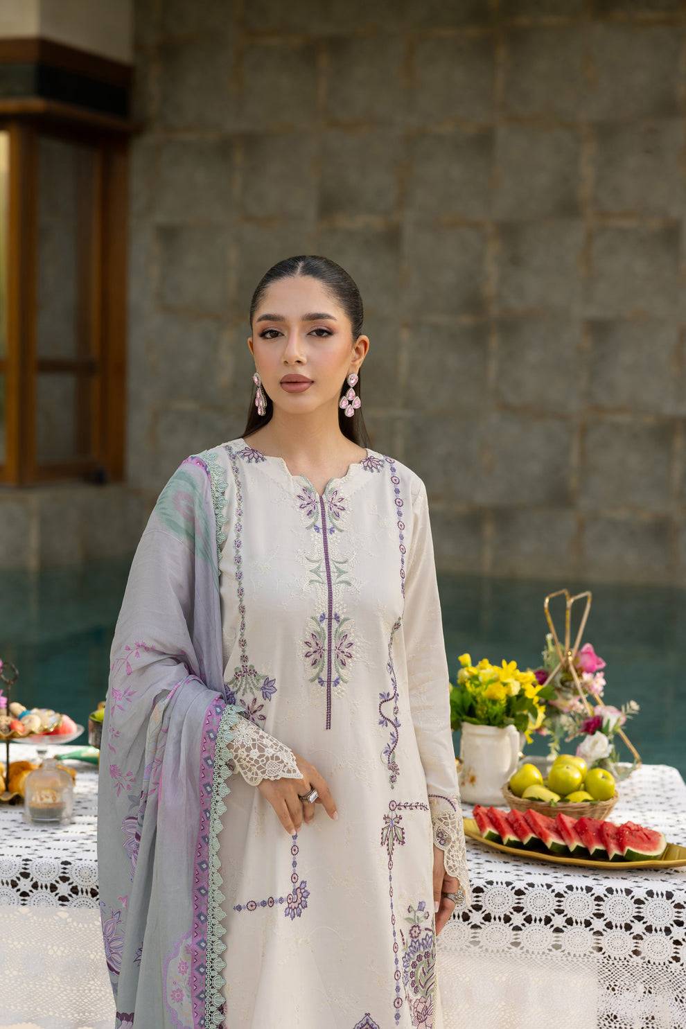 Florent | Eid Collection | FEF - 8B by Maria Faisal - Registered Vendor of : Florent - type : Ladies Clothes - 100% original wedding dresses