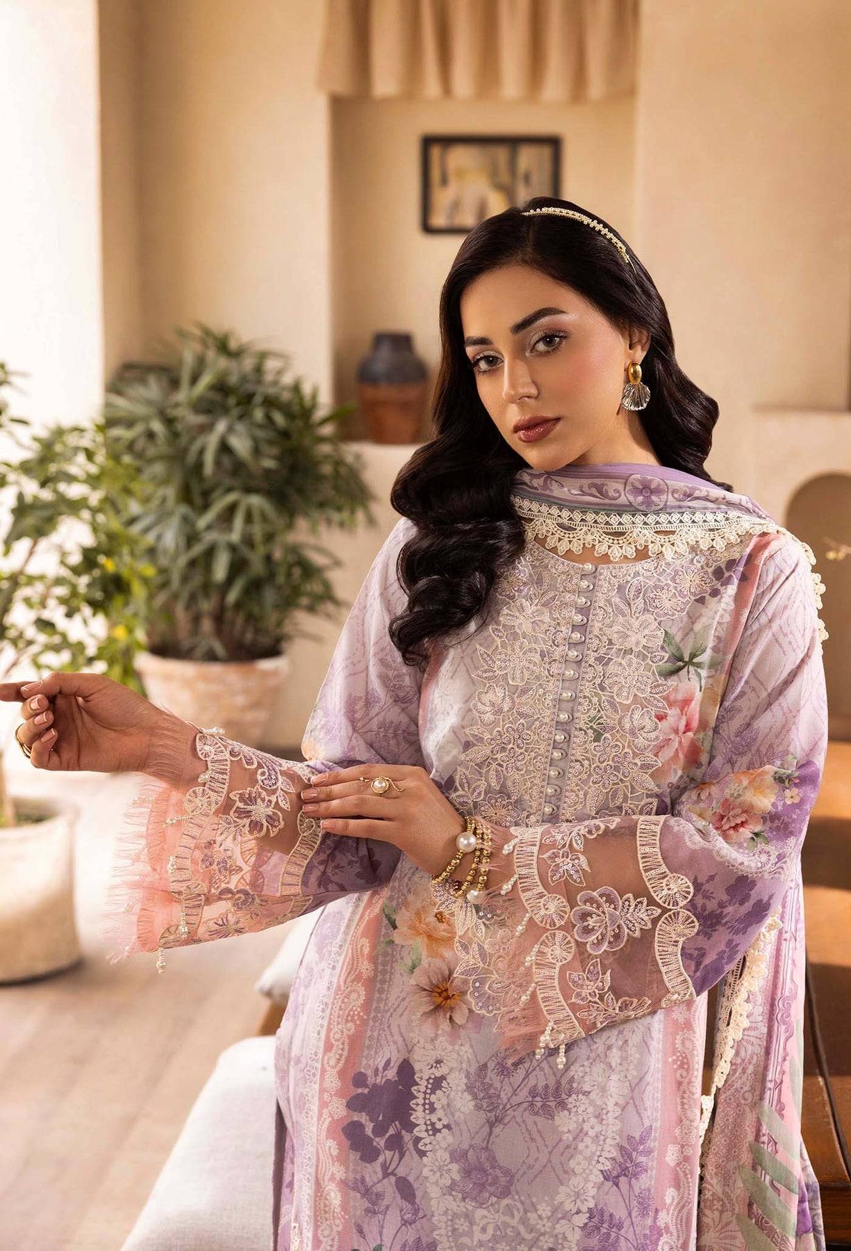 Adans Libas | Chantelle Print Lawn | CHANTELLE 99959 by Maria Faisal - Registered Vendor of : Adans Libas - type : Ladies Clothes - 100% original wedding dresses
