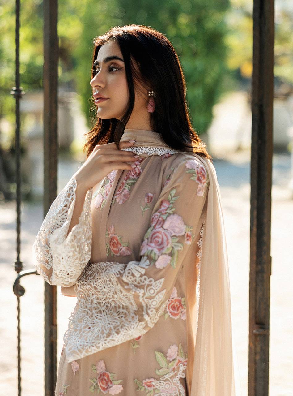 Zainab Chottani | Ramadan Edit 25 | Desert Floral by Maria Faisal - Registered Vendor of : Zainab Chottani - type : Ladies Clothes - 100% original wedding dresses