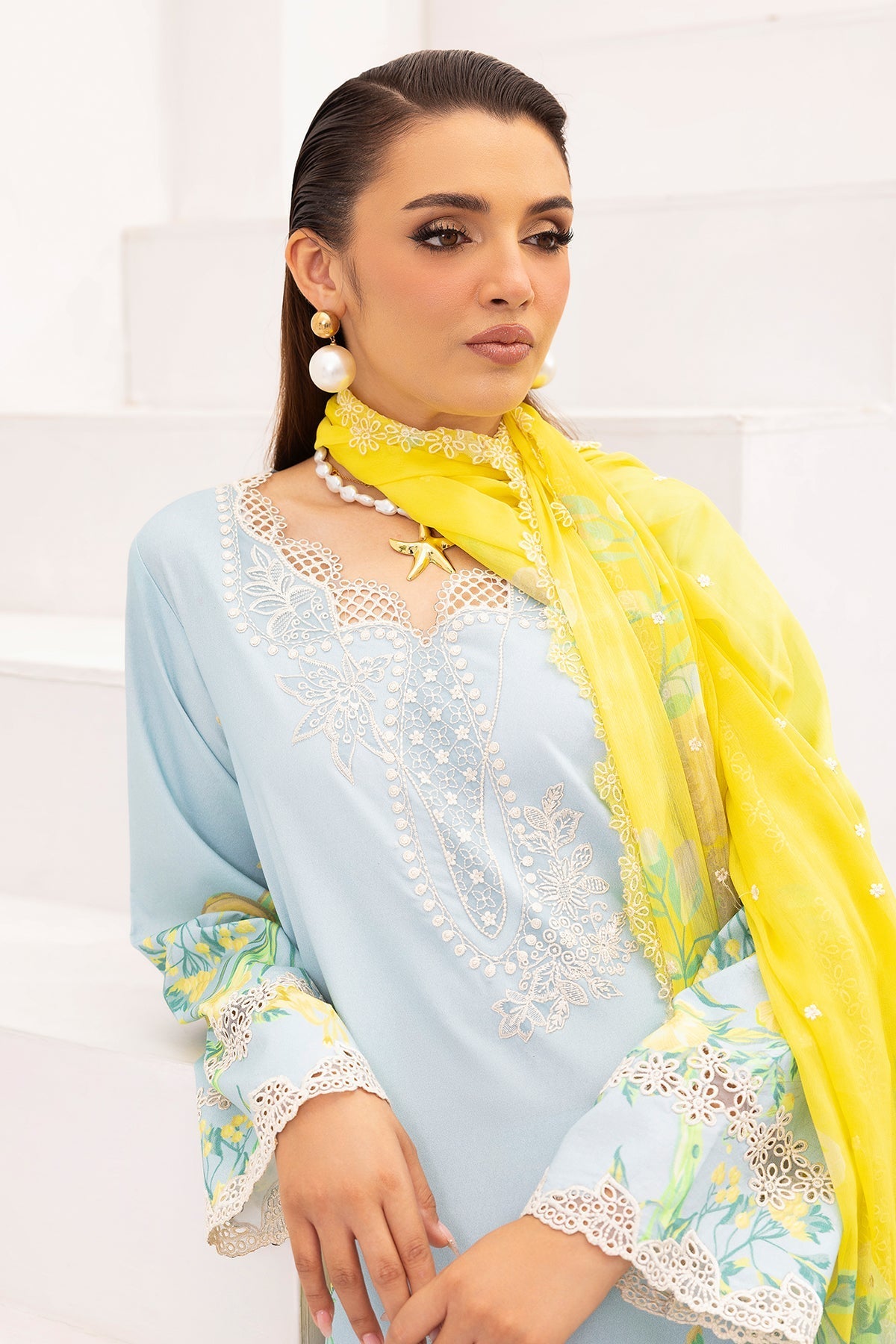 Charizma | Rang e Bahar | CRB6-25 - Luxury Dress - available at Maria Faisal in UK and USA.