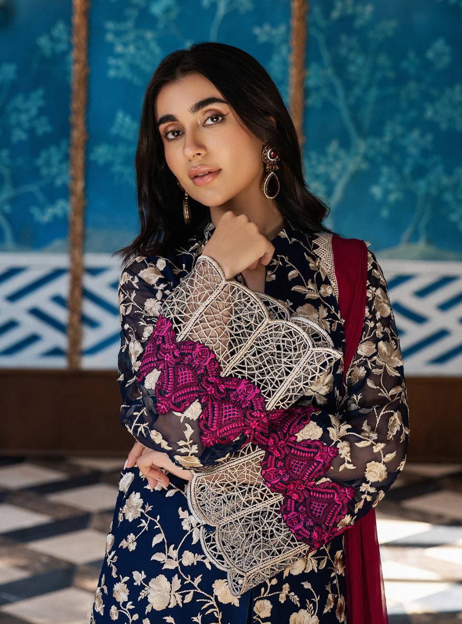 Zainab Chottani | Ramadan Edit 25 | Midnight Muse by Maria Faisal - Registered Vendor of : Zainab Chottani - type : Ladies Clothes - 100% original wedding dresses