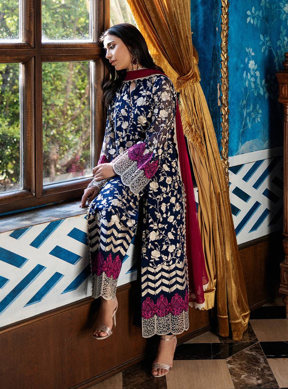 Zainab Chottani | Ramadan Edit 25 | Midnight Muse by Maria Faisal - Registered Vendor of : Zainab Chottani - type : Ladies Clothes - 100% original wedding dresses