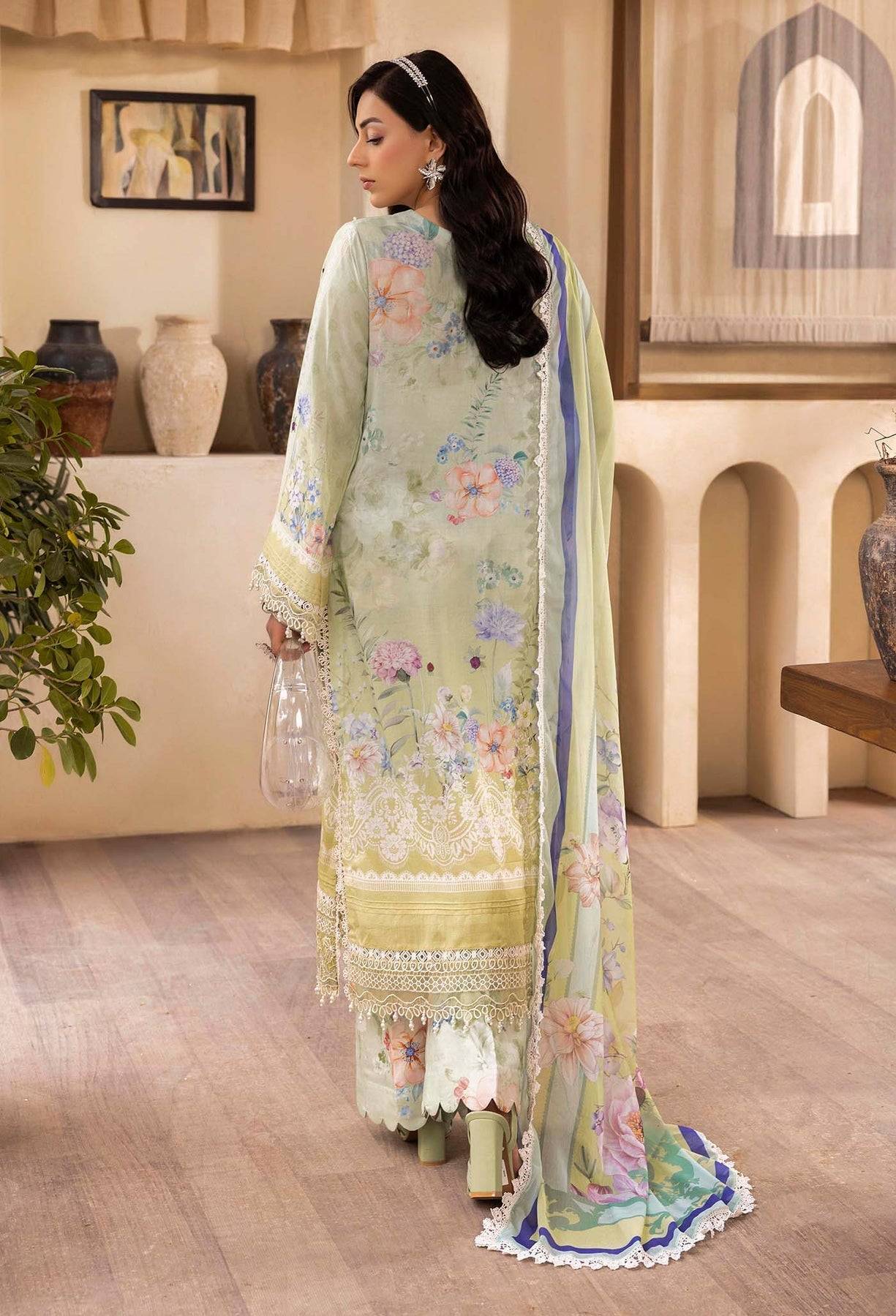 Adans Libas | Chantelle Print Lawn | CHANTELLE 99956 by Maria Faisal - Registered Vendor of : Adans Libas - type : Ladies Clothes - 100% original wedding dresses