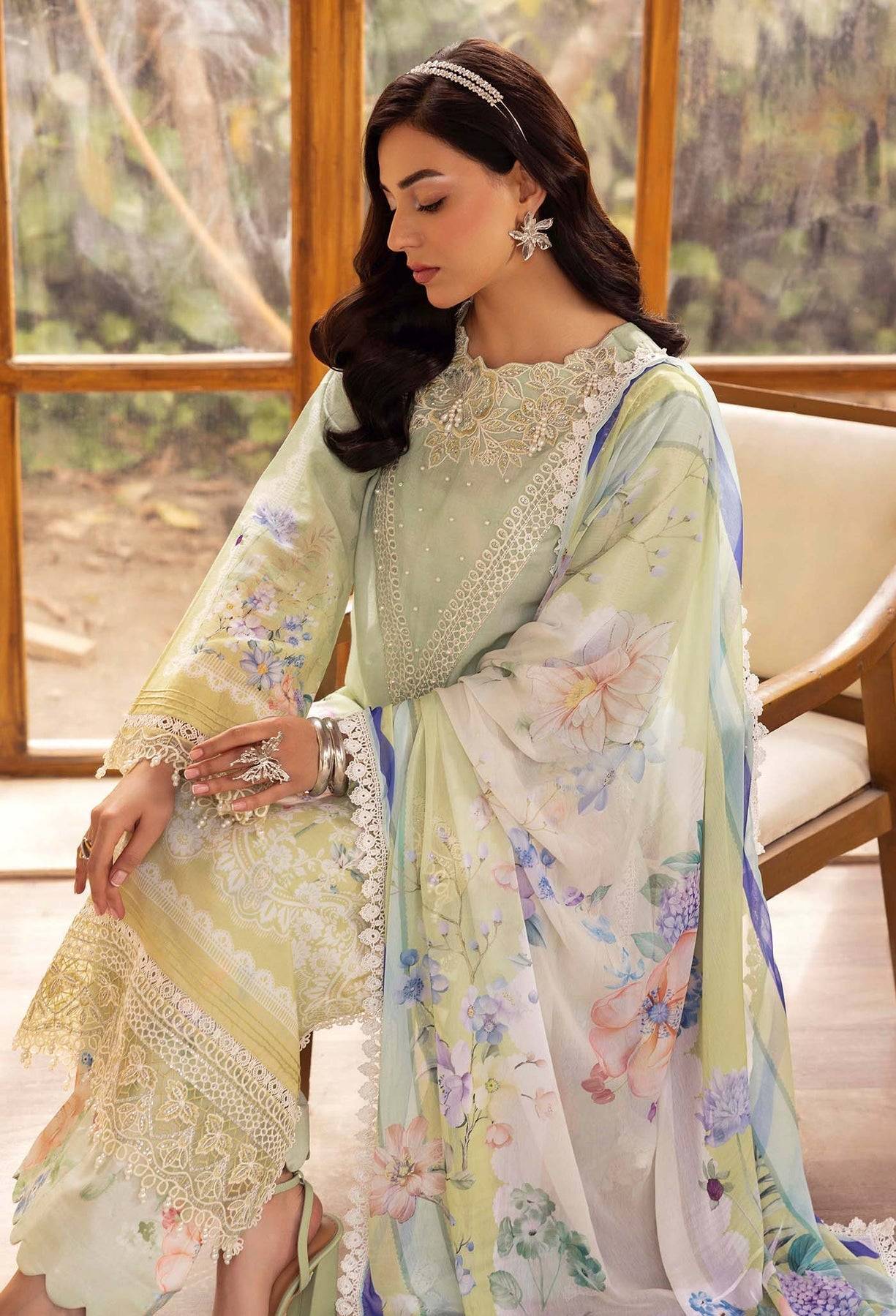 Adans Libas | Chantelle Print Lawn | CHANTELLE 99956 by Maria Faisal - Registered Vendor of : Adans Libas - type : Ladies Clothes - 100% original wedding dresses