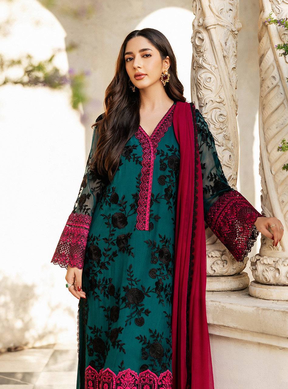 Zainab Chottani | Ramadan Edit 25 | Emerald Twilight by Maria Faisal - Registered Vendor of : Zainab Chottani - type : Ladies Clothes - 100% original wedding dresses