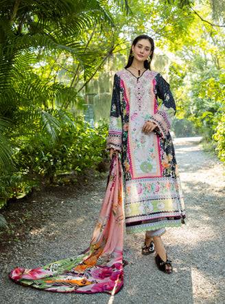 Roheenaz | Ethereal Bloom Lawn 25 | Nymeria by Maria Faisal - Registered Vendor of : Roheenaz - type : Ladies Clothes - 100% original wedding dresses